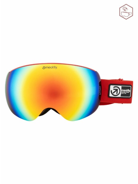 Meatfly Meatfly sNB & SKI очила Ekko XL Ferrari Red