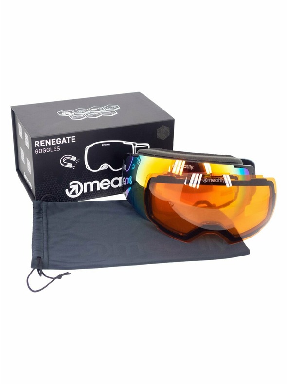 Meatfly Meatfly sNB & SKI очила Renegate Morph Black