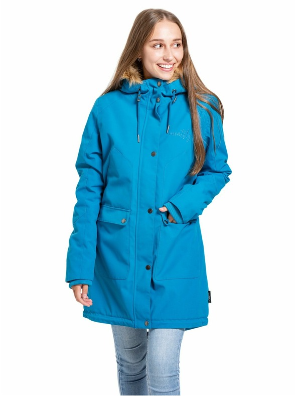 Meatfly Meatfly дамско паркалище Amber Teal Blue