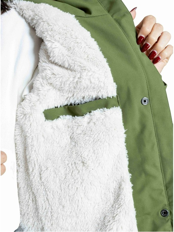 Meatfly Meatfly дамско паркалище Amber Olive Branch