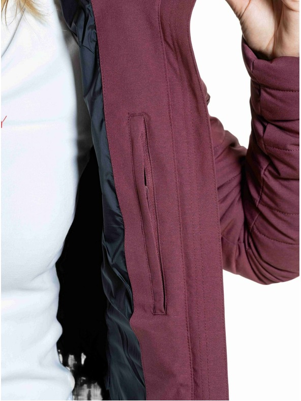 Meatfly Meatfly дамска зимна яке Olympa Pomegranate