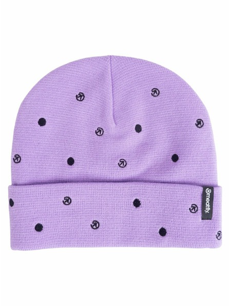 Meatfly Meatfly шапка Aaron Purple Dots
