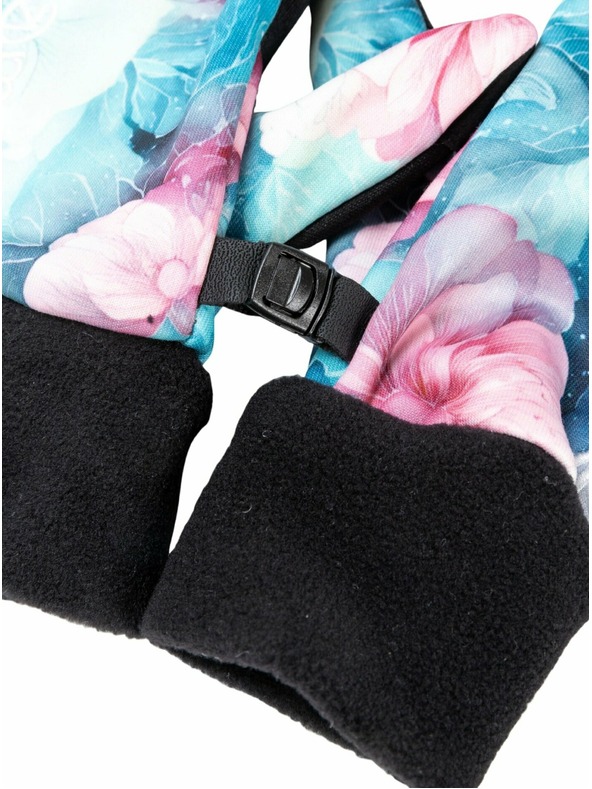 Meatfly Meatfly дамски ръкавици Ladies Powerstretch Pink Flowers