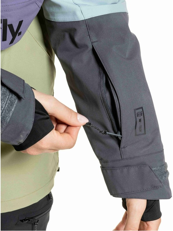 Meatfly Meatfly дамска SNB & SKI якета Aiko Olive Light / Purple Light