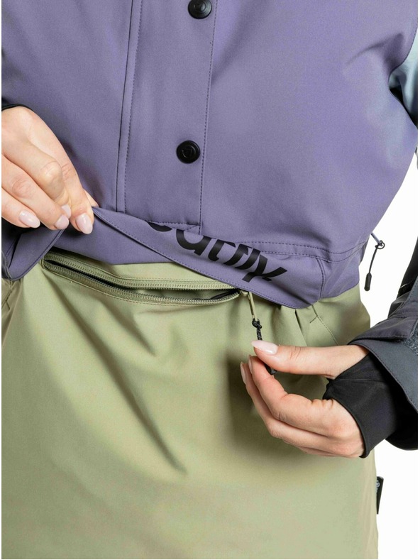 Meatfly Meatfly дамска SNB & SKI якета Aiko Olive Light / Purple Light