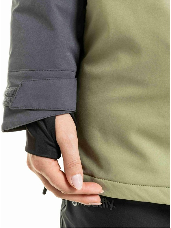 Meatfly Meatfly дамска SNB & SKI якета Aiko Olive Light / Purple Light