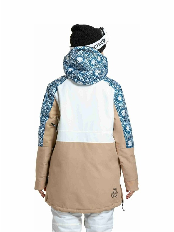 Meatfly Meatfly дамска SNB & SKI якета Aiko Mosaic / Latte
