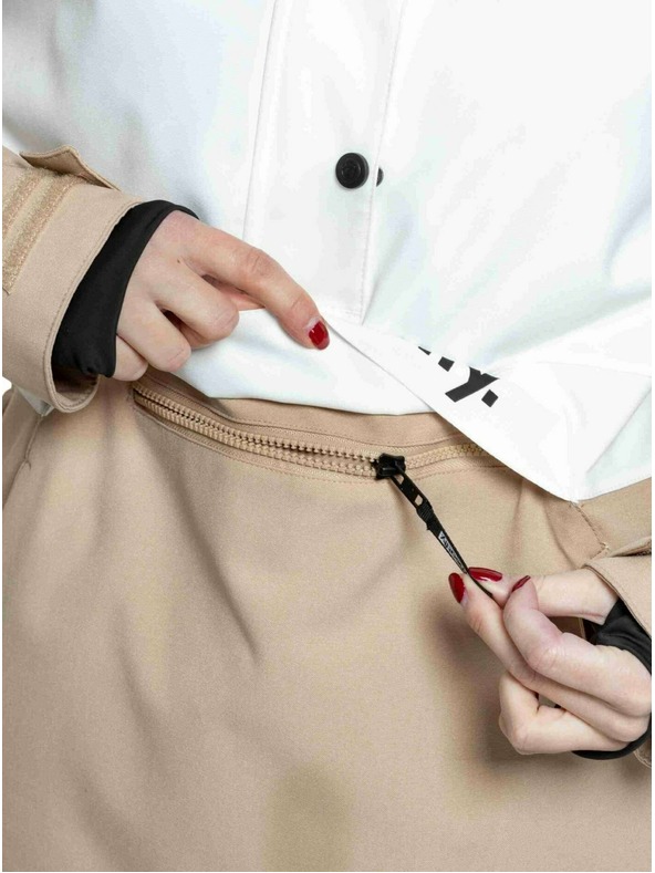 Meatfly Meatfly дамска SNB & SKI якета Aiko Mosaic / Latte