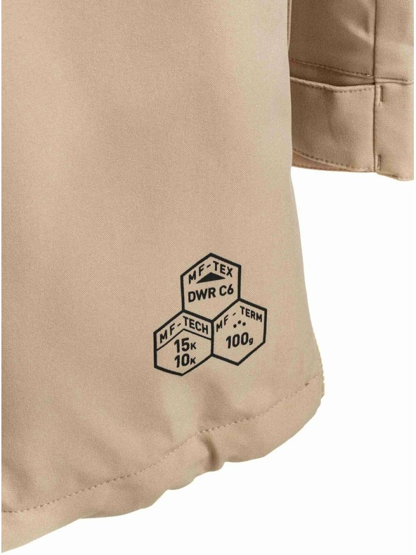 Meatfly Meatfly дамска SNB & SKI якета Aiko Mosaic / Latte