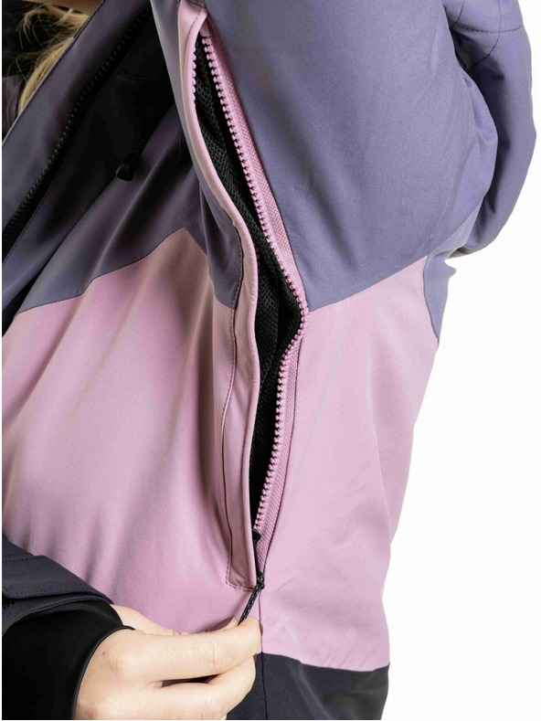 Meatfly Meatfly дамска SNB & SKI якета Kirsten Black / Purple Light