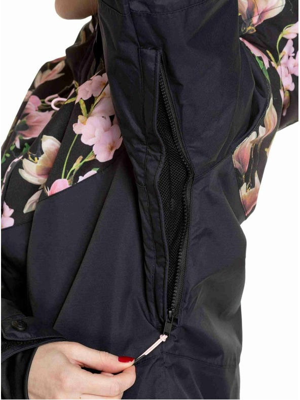 Meatfly Meatfly дамска SNB & SKI якета Kirsten Magnolia / Black