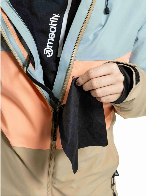 Meatfly Meatfly дамска SNB & SKI якета Kirsten Safari / Cloud