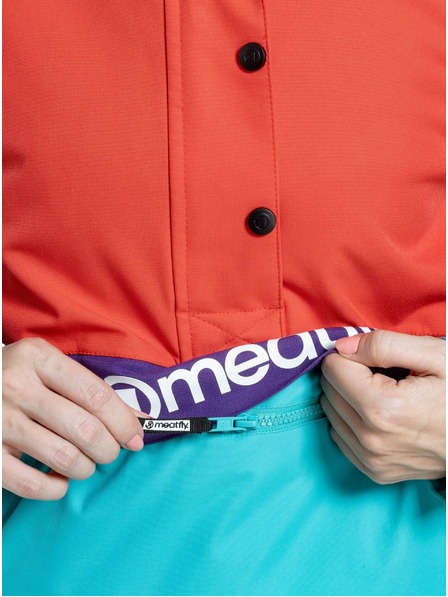 Meatfly Meatfly дамска SNB & SKI якета Aiko Turquoise/Ferrari Red