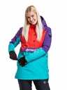 Meatfly Meatfly дамска SNB & SKI якета Aiko Turquoise/Ferrari Red