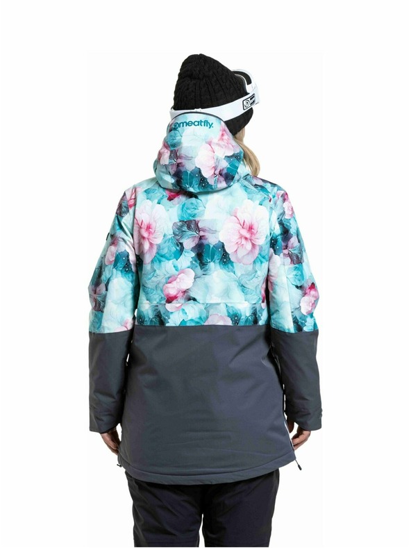Meatfly Meatfly дамска SNB & SKI якета Aiko Pink Flowers