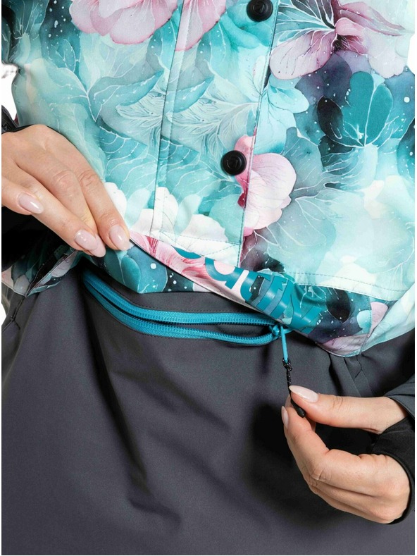 Meatfly Meatfly дамска SNB & SKI якета Aiko Pink Flowers