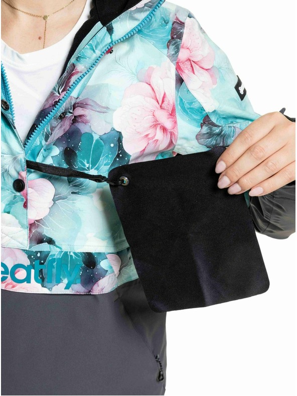 Meatfly Meatfly дамска SNB & SKI якета Aiko Pink Flowers