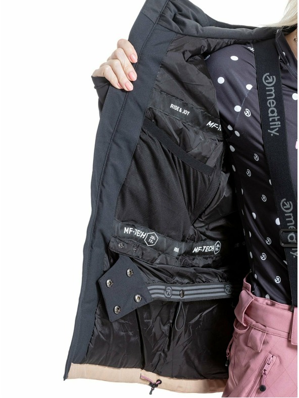 Meatfly Meatfly дамска SNB & SKI якета Gaia Beet Red