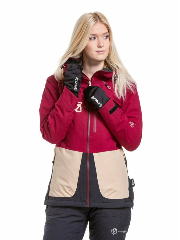 Meatfly Meatfly дамска SNB & SKI якета Gaia Beet Red