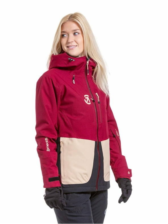 Meatfly Meatfly дамска SNB & SKI якета Gaia Beet Red