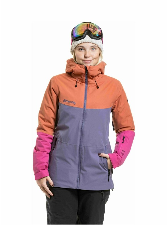 Meatfly Meatfly дамска SNB & SKI якета Kirsten Purple Light / Mango