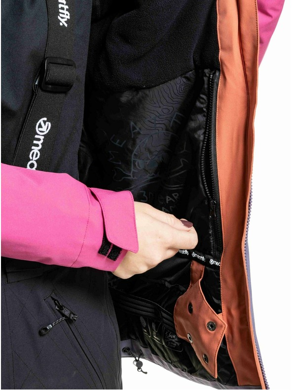 Meatfly Meatfly дамска SNB & SKI якета Kirsten Purple Light / Mango