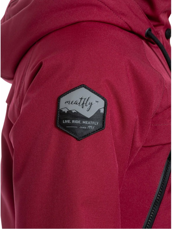Meatfly Meatfly дамска SNB & SKI якета Terra Beet Red