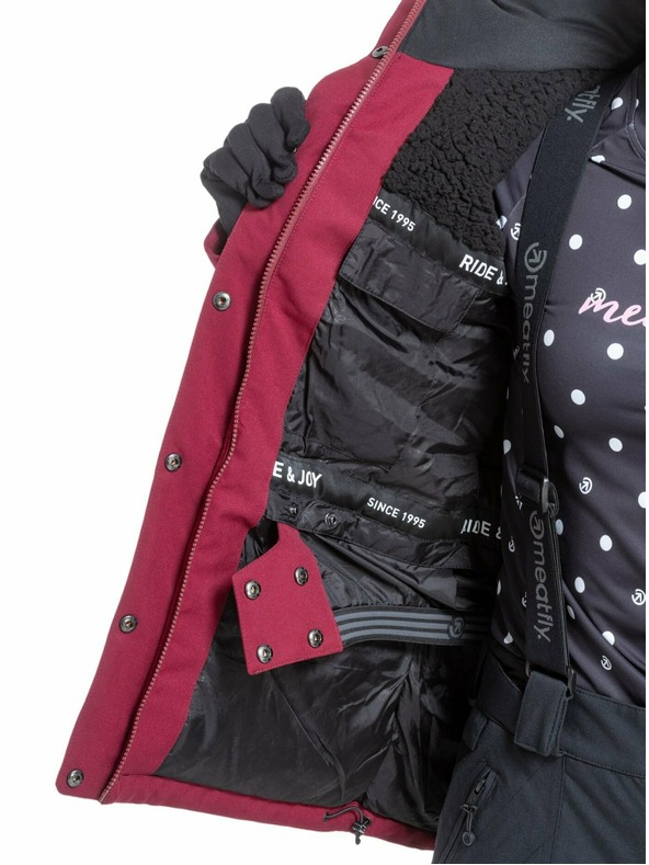 Meatfly Meatfly дамска SNB & SKI якета Terra Beet Red