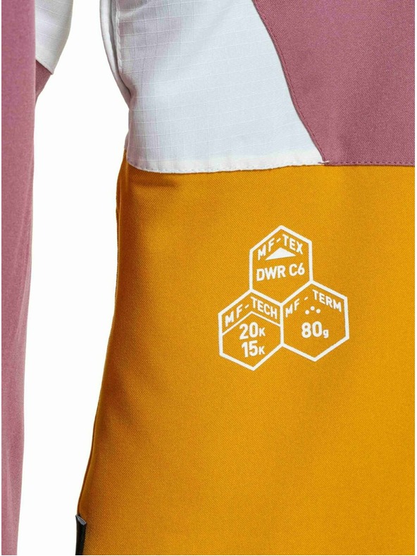 Meatfly Meatfly дамска SNB & SKI якета Gaia Dusty Rose / Sunflower