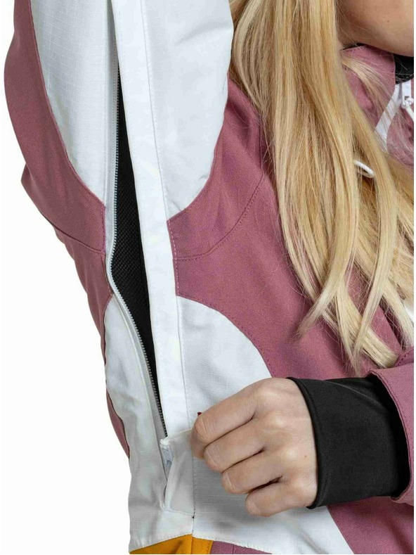 Meatfly Meatfly дамска SNB & SKI якета Gaia Dusty Rose / Sunflower