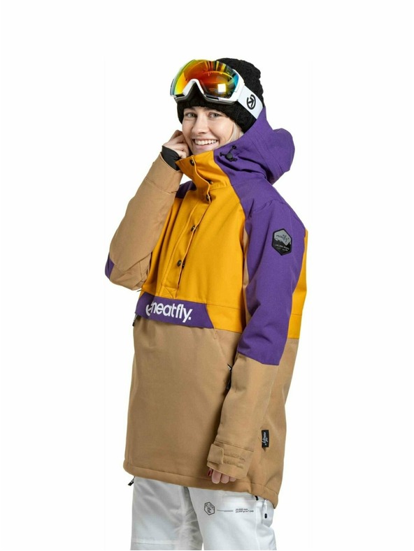 Meatfly Meatfly дамска SNB & SKI якета Aiko Sunflower / Tan