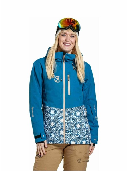 Meatfly Meatfly женска SNB & SKI якета Gaia Mosaic / Blue