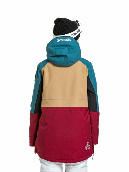 Meatfly Meatfly женска SNB & SKI якета Aiko Beet Red / Blue
