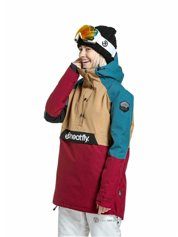 Meatfly Meatfly женска SNB & SKI якета Aiko Beet Red / Blue