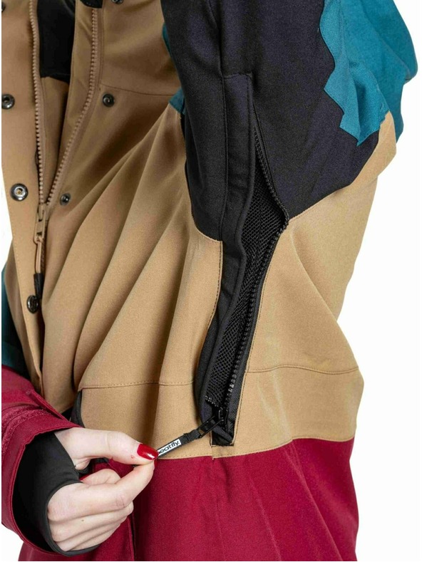 Meatfly Meatfly женска SNB & SKI якета Aiko Beet Red / Blue