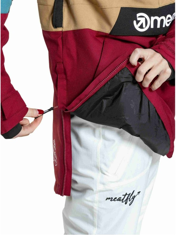 Meatfly Meatfly женска SNB & SKI якета Aiko Beet Red / Blue