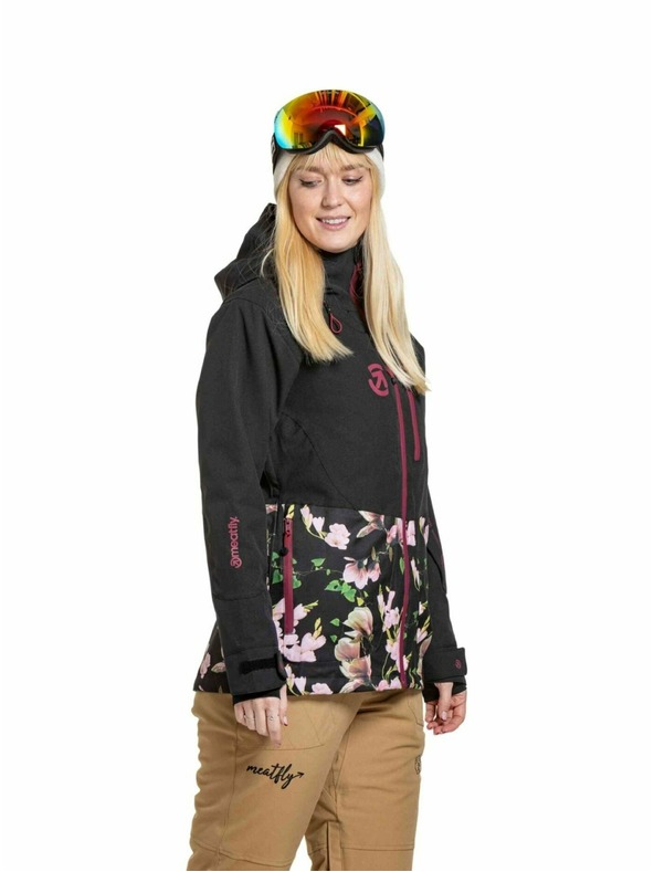 Meatfly Meatfly женска SNB & SKI якета Gaia Magnolia / Black