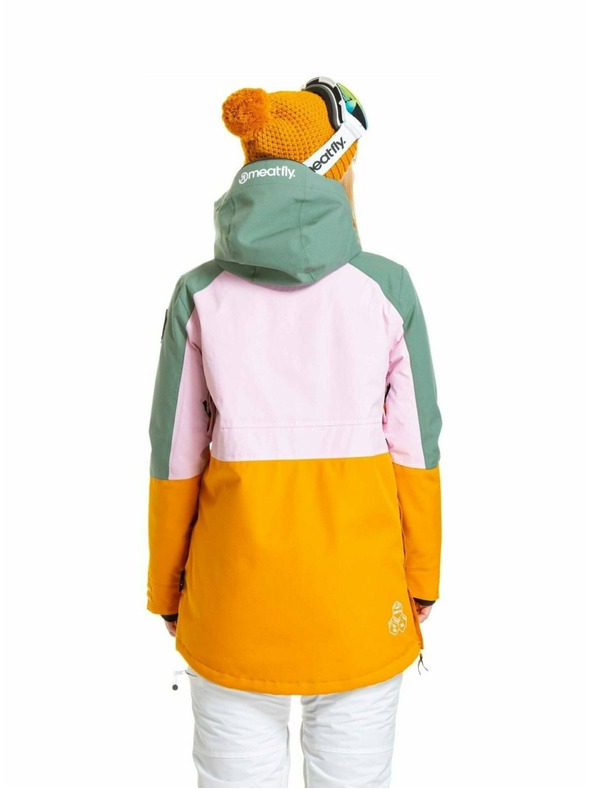 Meatfly Meatfly женска SNB & SKI якета Aiko Pastel Pink / Sunflower