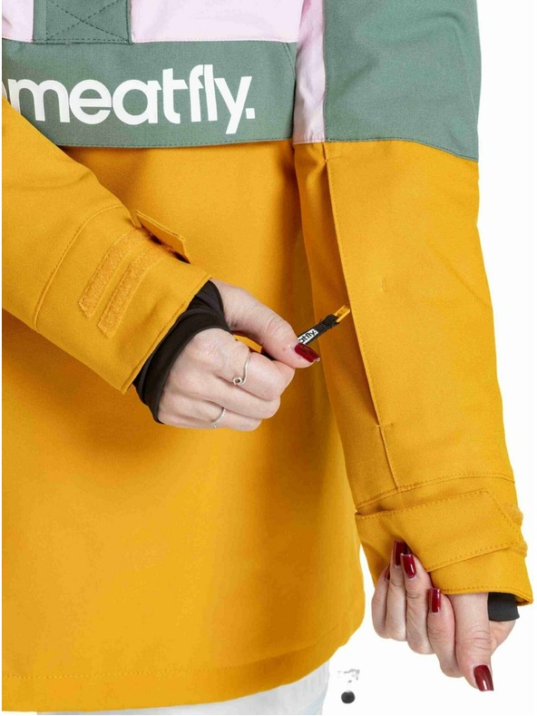 Meatfly Meatfly женска SNB & SKI якета Aiko Pastel Pink / Sunflower