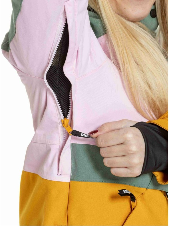 Meatfly Meatfly женска SNB & SKI якета Aiko Pastel Pink / Sunflower