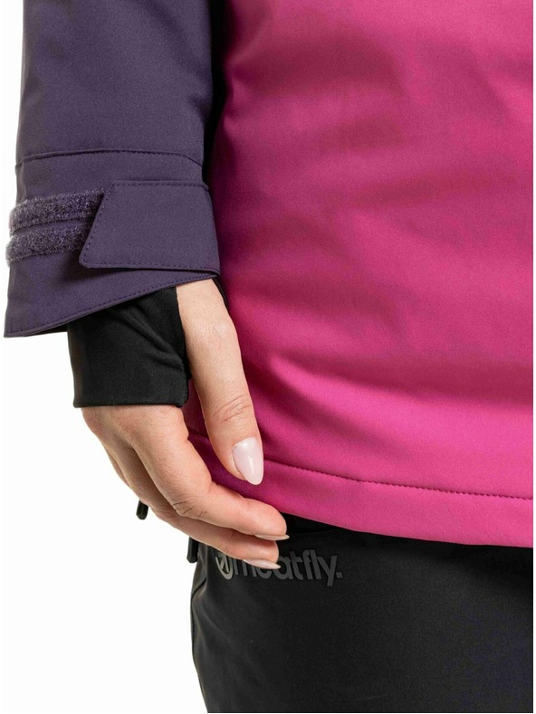 Meatfly Meatfly женска SNB & SKI якета Aiko Pink / Black