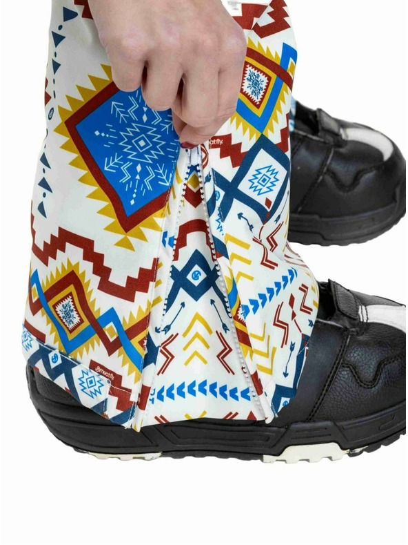 Meatfly Meatfly женски SNB & SKI панталони Foxy White Jones