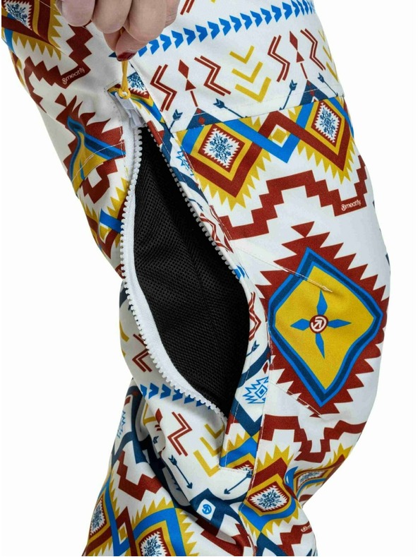 Meatfly Meatfly женски SNB & SKI панталони Foxy White Jones