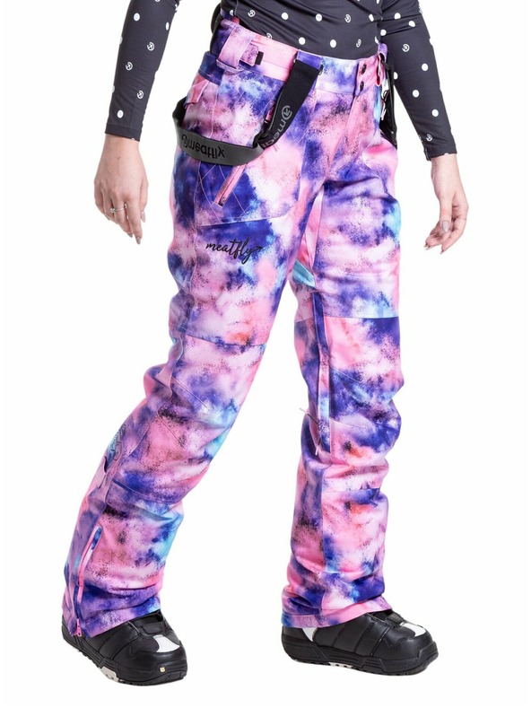 Meatfly Meatfly женски SNB & SKI панталони Foxy Peach Aquarel
