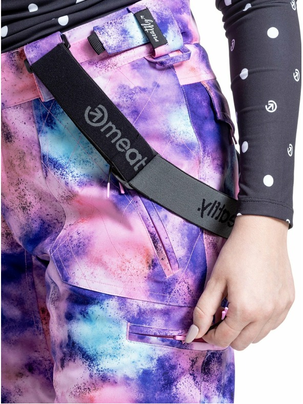 Meatfly Meatfly женски SNB & SKI панталони Foxy Peach Aquarel