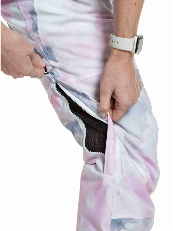 Meatfly Meatfly женски SNB & SKI панталони Foxy Clouds Pink