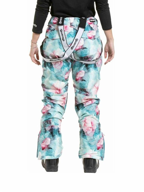 Meatfly Meatfly женски SNB & SKI панталони Foxy Pink Flowers