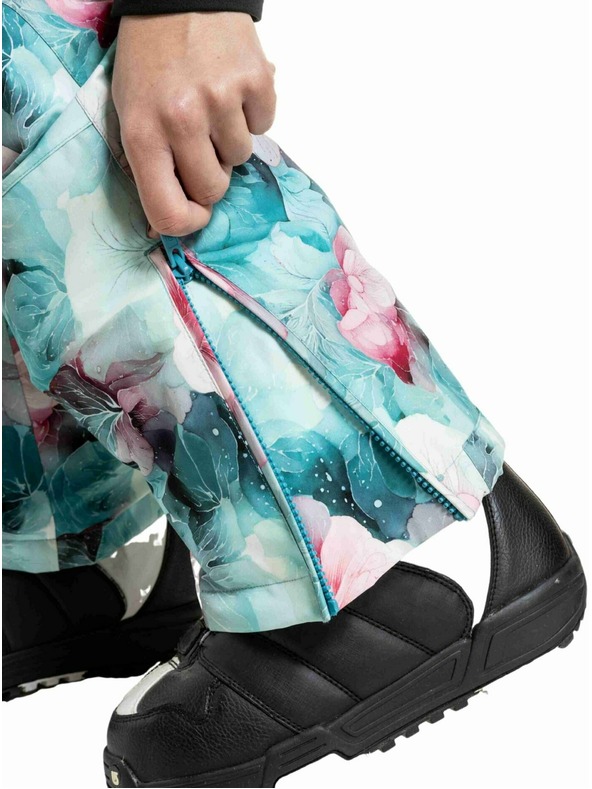 Meatfly Meatfly женски SNB & SKI панталони Foxy Pink Flowers