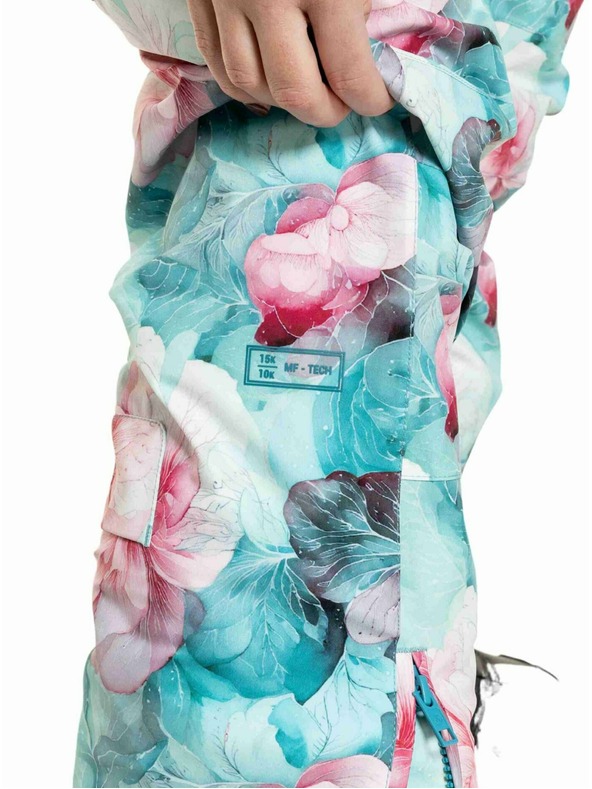 Meatfly Meatfly женски SNB & SKI панталони Foxy Pink Flowers