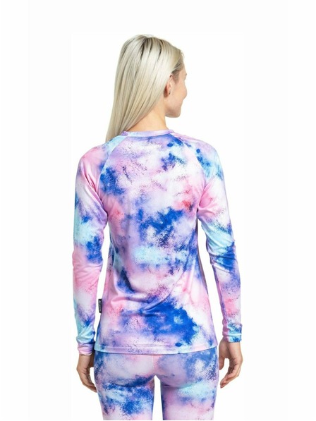 Meatfly Meatfly женска термична тениска Capa Purple Aquarel